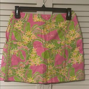 Lilly Pulitzer Line Drive Skort (White Label)